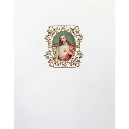 Jesus Sacred Heart Greeting Card