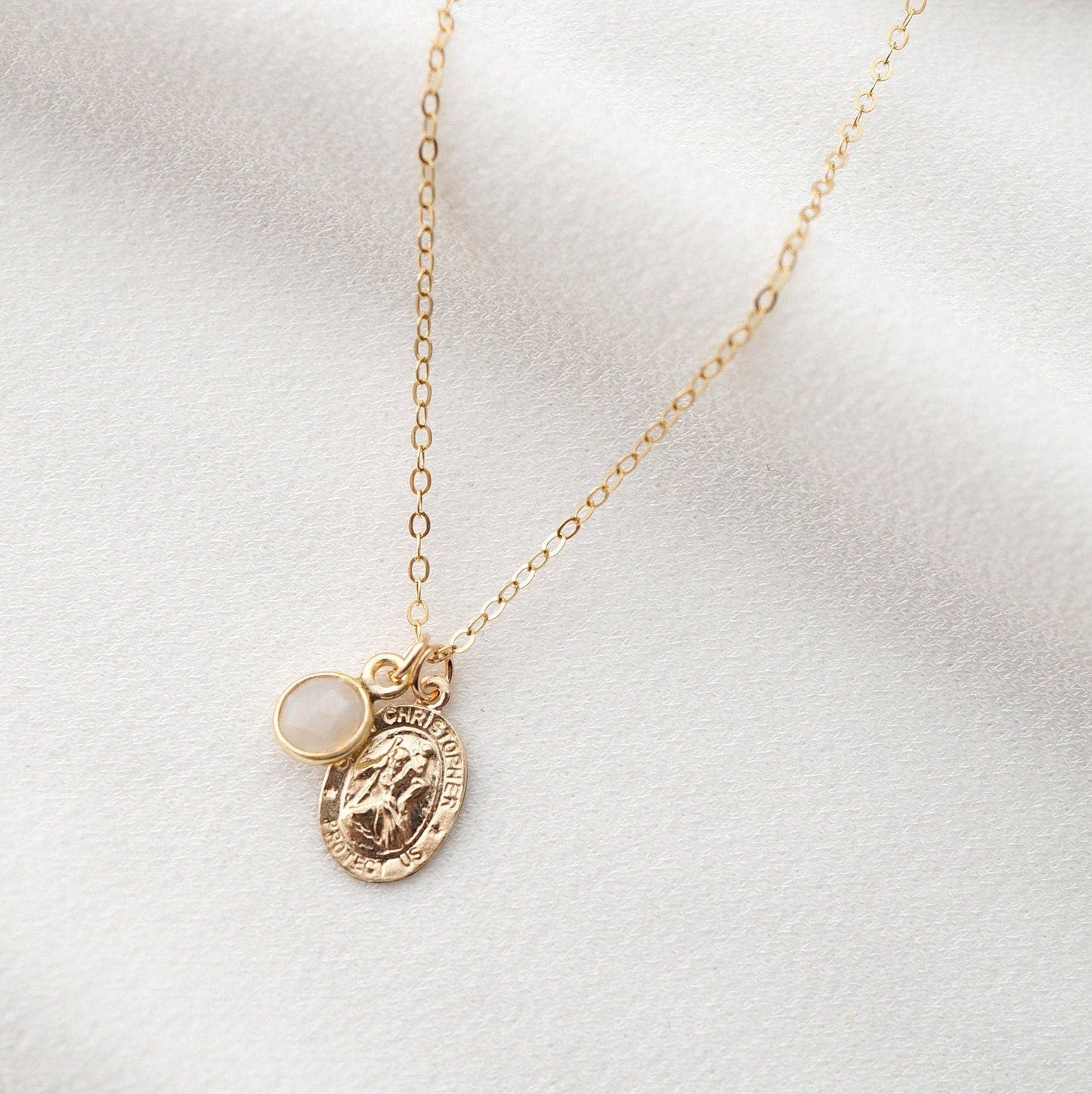 St. Christopher 14K Gold Filled Necklace