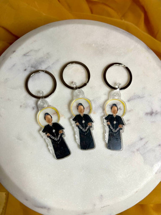 St. Josephine Bakhita Keychain