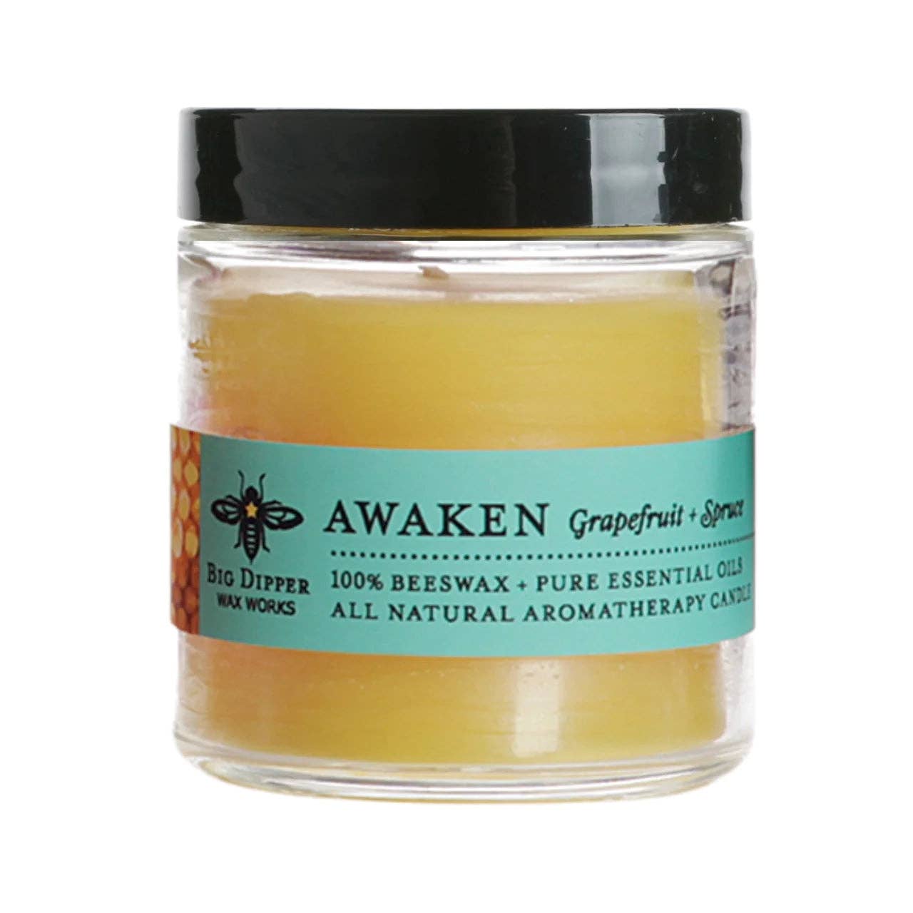 Beeswax Glass Candles 3.2 Oz