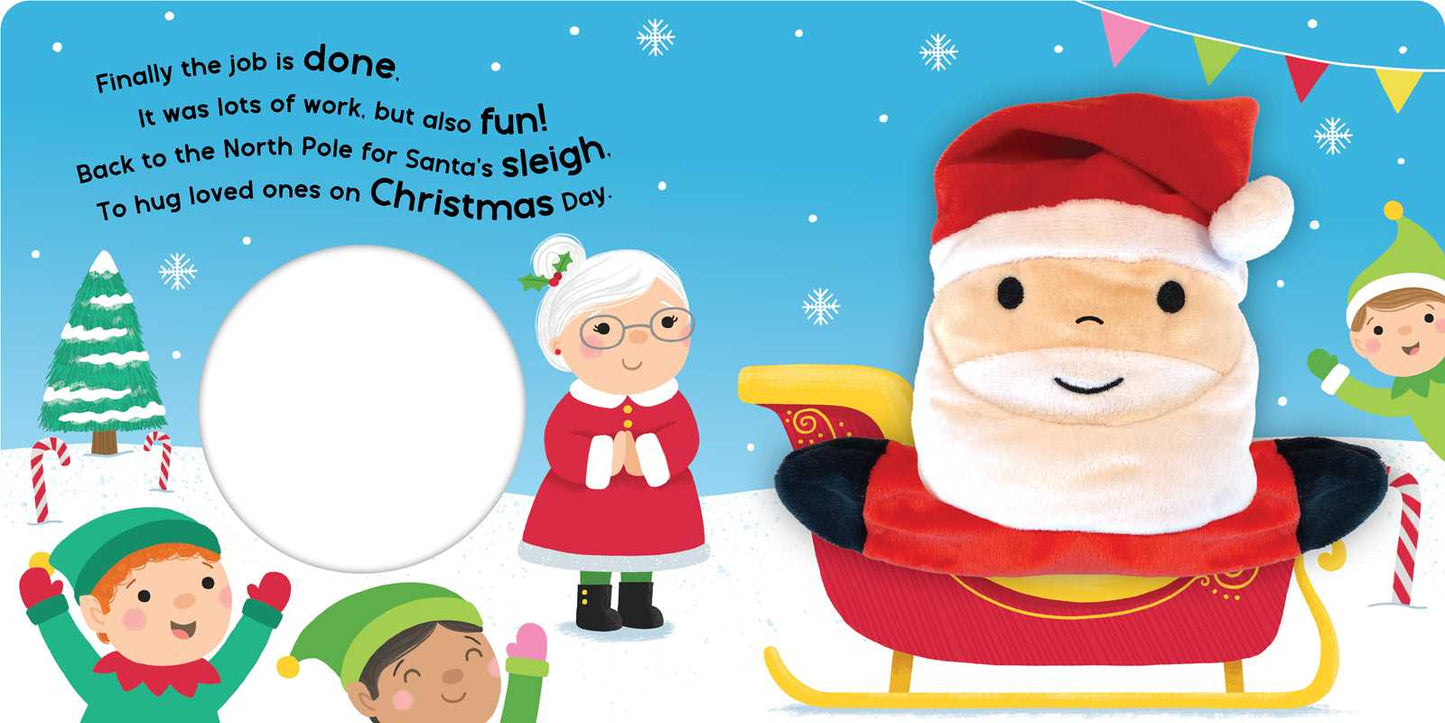 Hello Santa!: Hand Puppet Book by