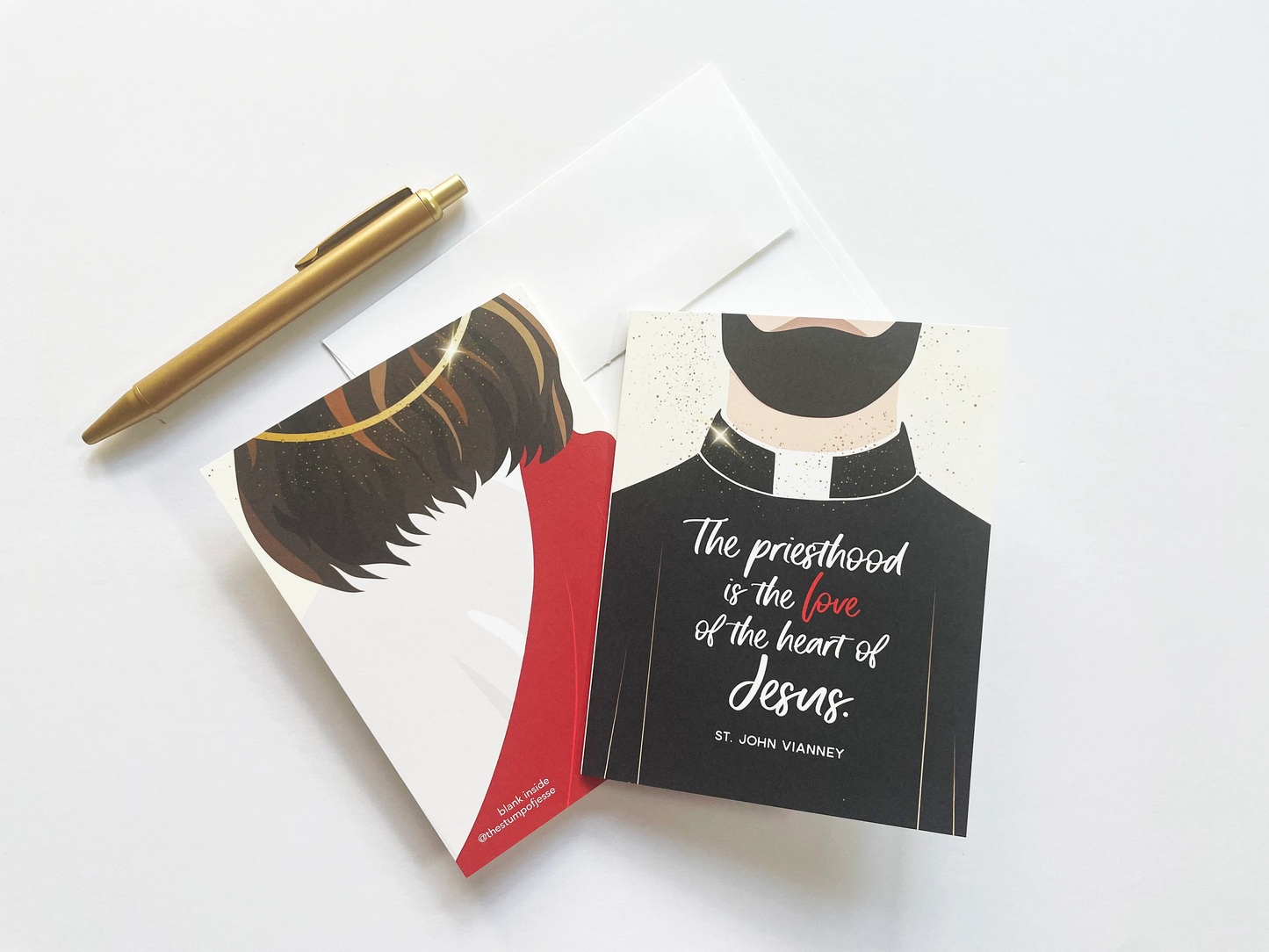 The Priesthood is the Love of Jesus Greeting Card