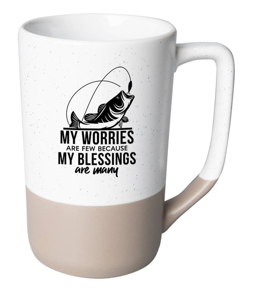 My Worries Are Few - Designer Mugs-Pebble