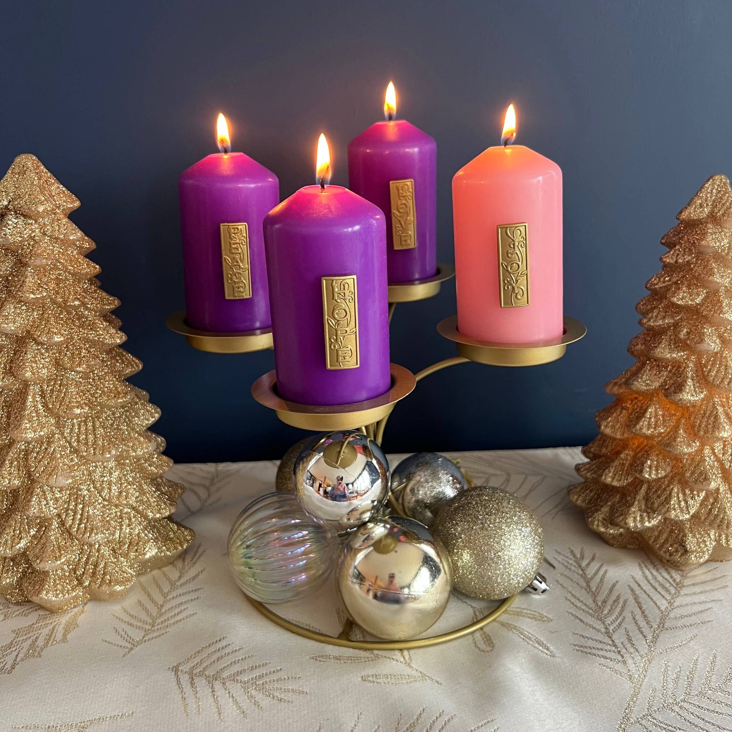 Advent Candle Holder 