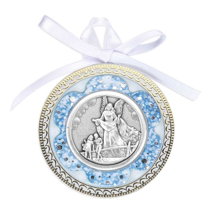 Guardian Angel Crib Medal