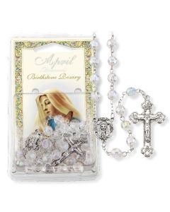 Birthstone Rosary - April