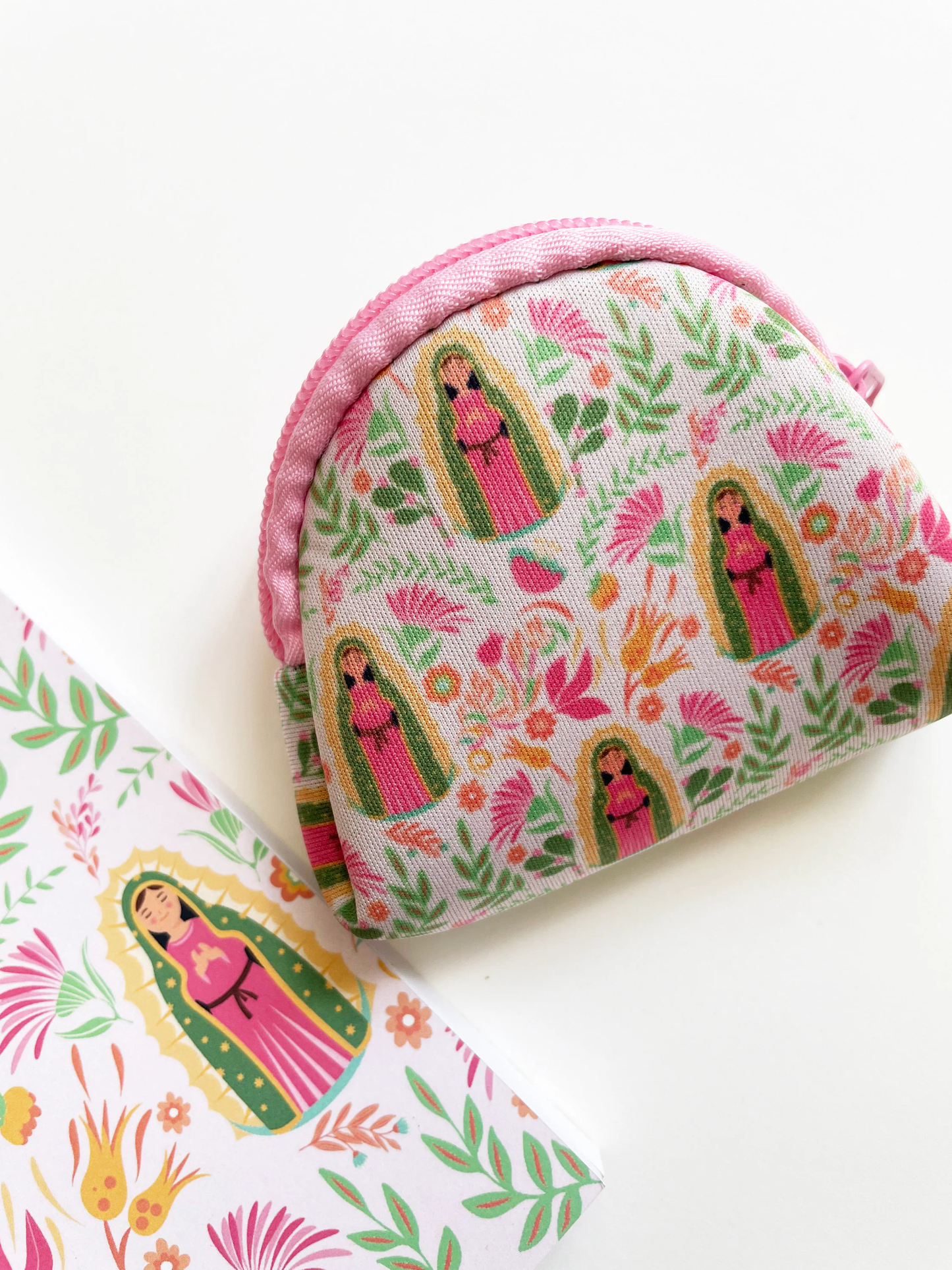 Our Lady of Guadalupe Rosary Pouch