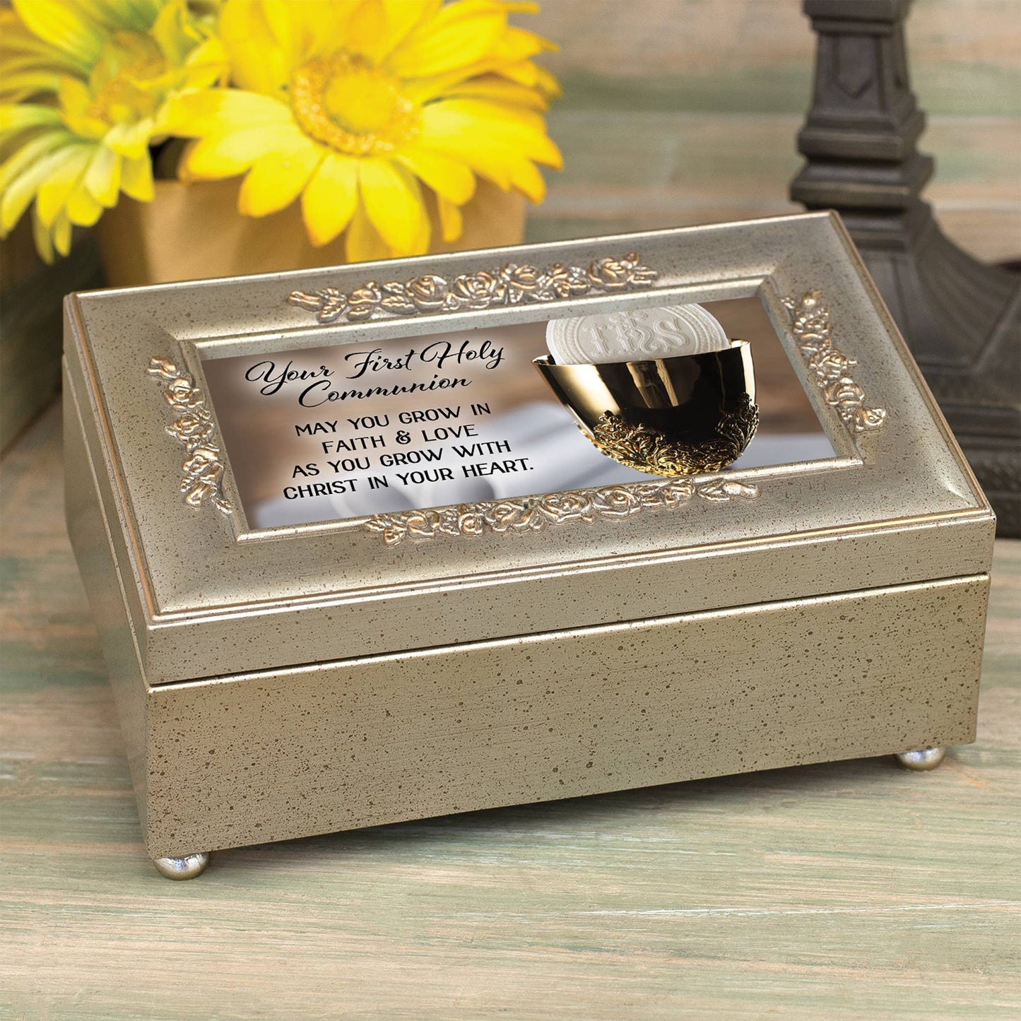 First Communion Music Box