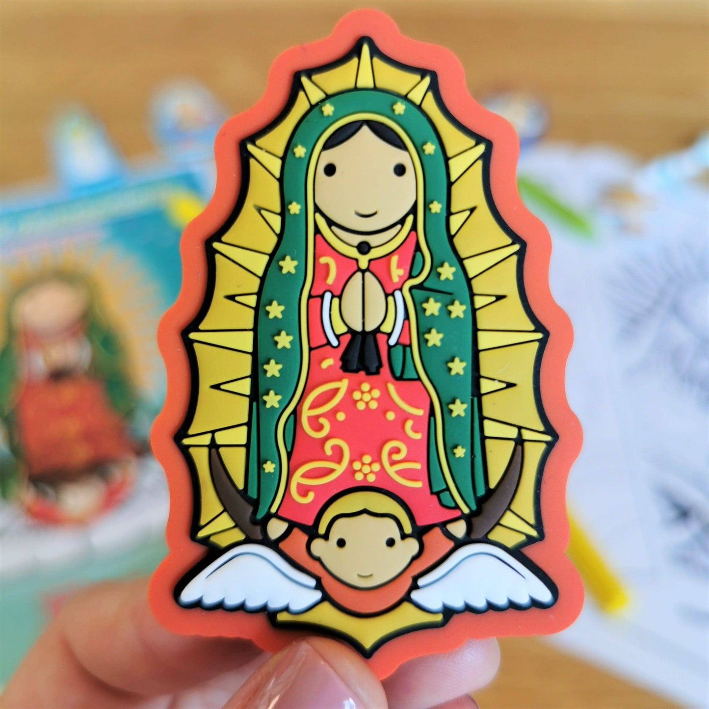 Lady of Guadalupe Fridge Magnet