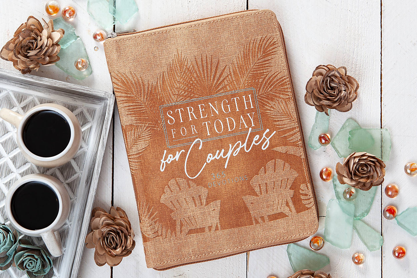 Strength for Today for Couples (Zippered Devotional)