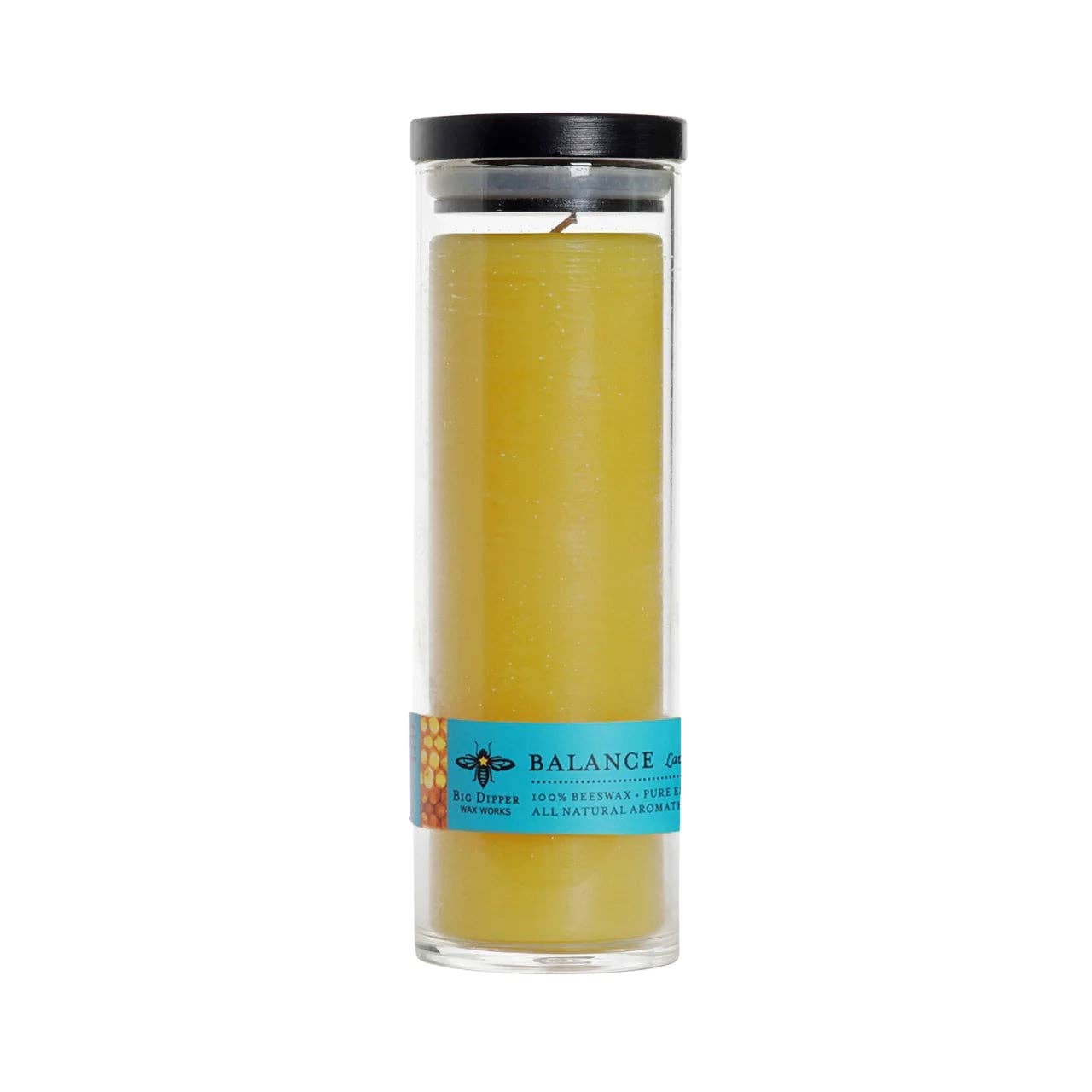 Beeswax Aromatherapy Sanctuary Glass 90 Hour Candle