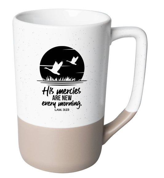 His Mercies - Designer Mugs-Pebble