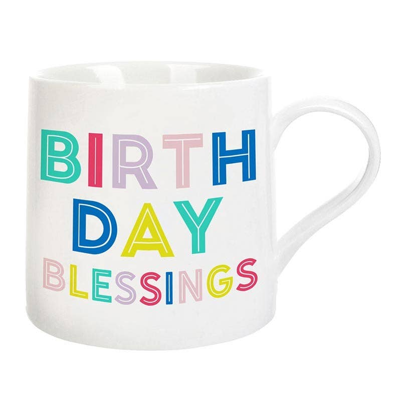 Large Mug - Birthday Blessings