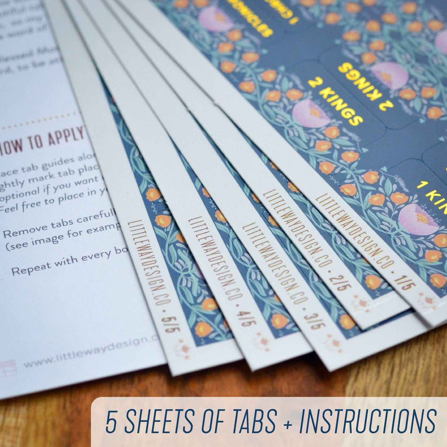 Mary's Garden Catholic Bible Tabs