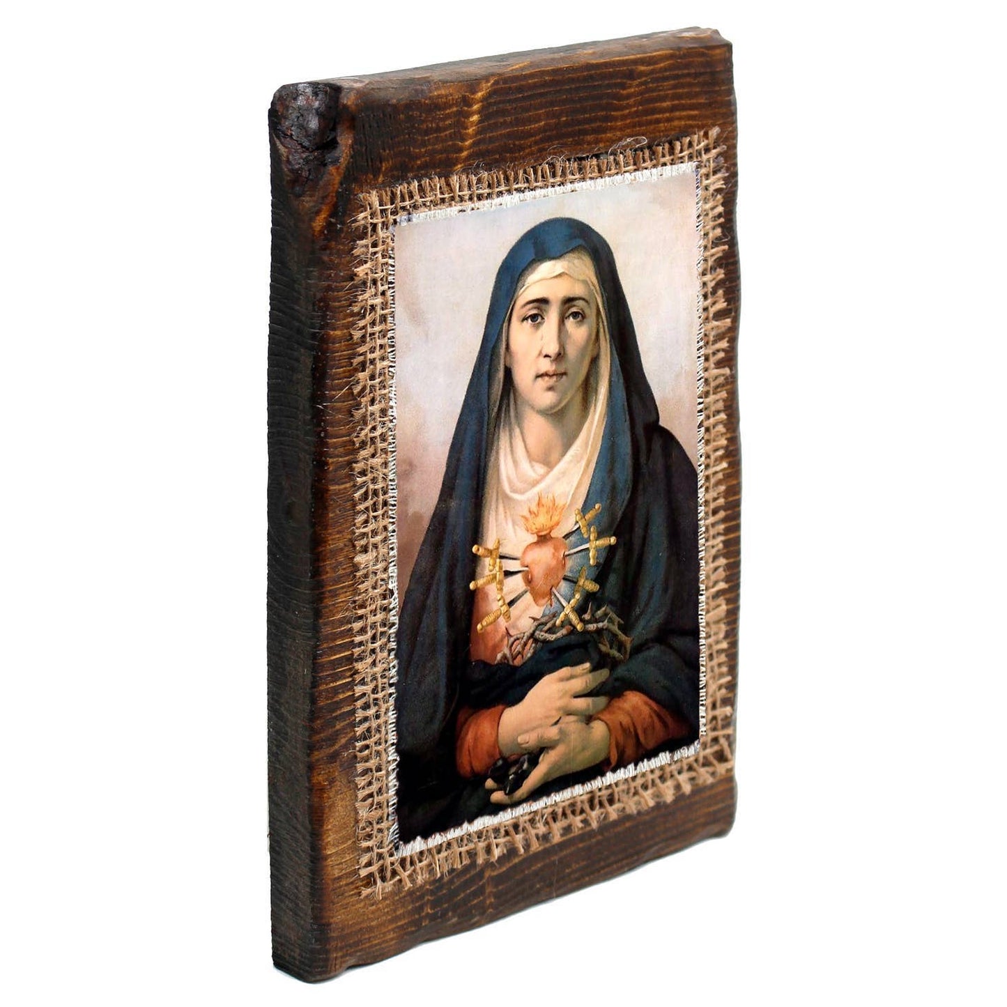 Lady of Seven Sorrows Retablo     (MOQ 1)