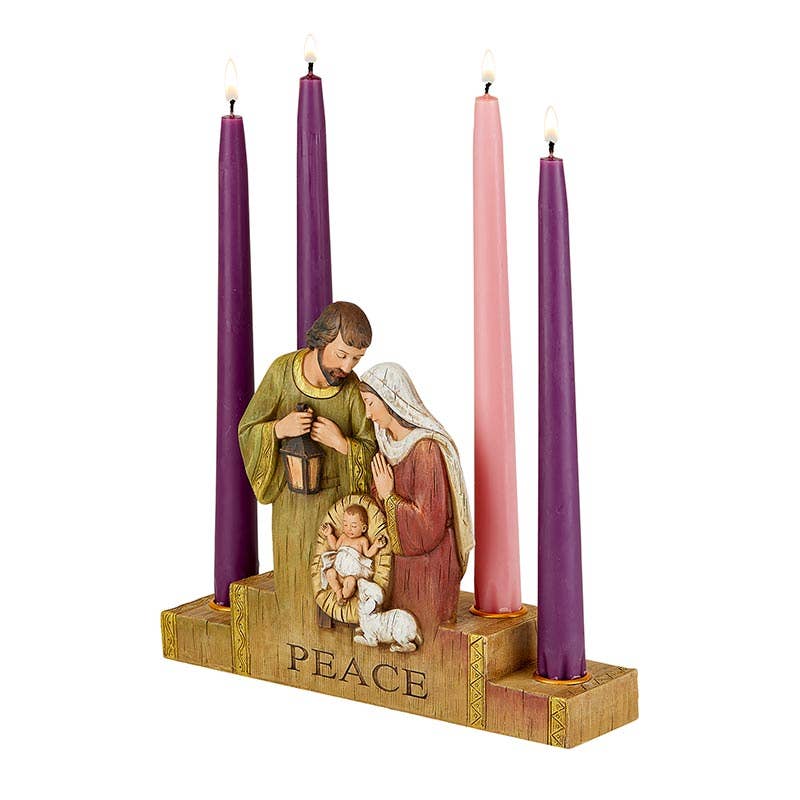 Wondrous Advent Candle Holder