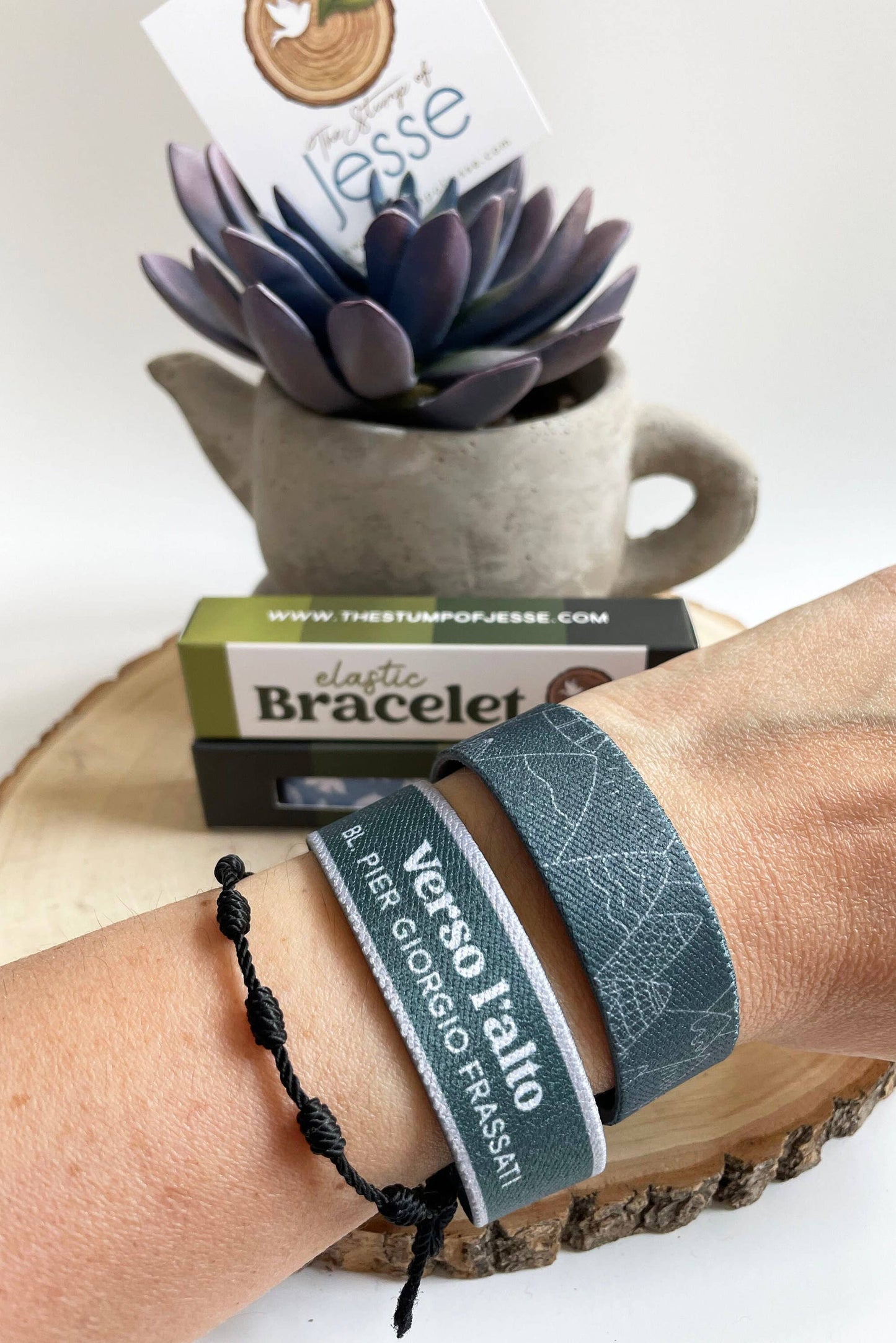 Bl. Pier Giorgio Frassati | Reversible Elastic Bracelet