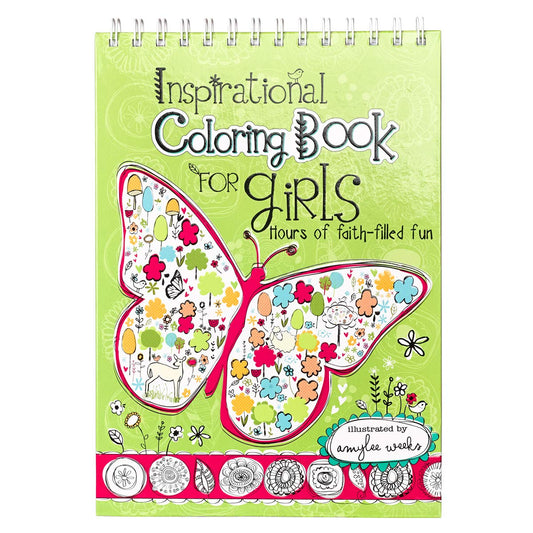 Inspirational Coloring Book for Girls: Hours of Faith-Filled Fun