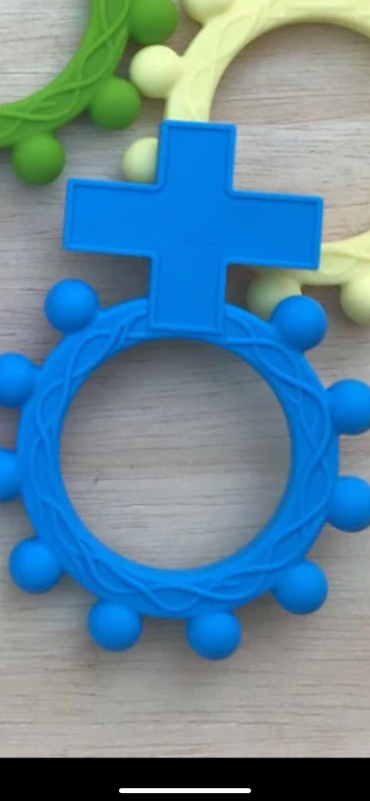 Baby Silicone Finger Rosary Teether