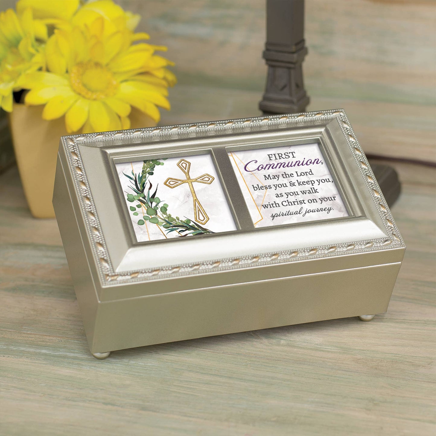 First Communion Music Box