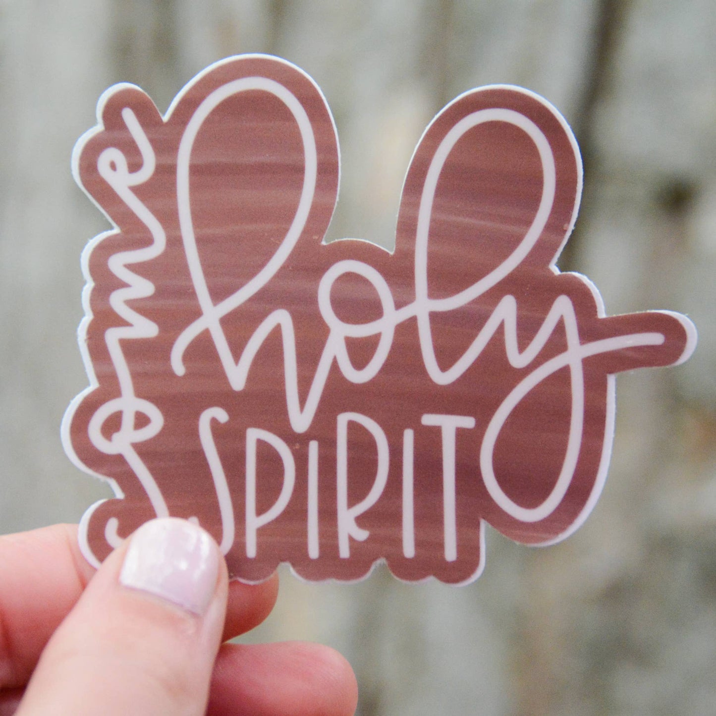 Come Holy Spirit Catholic Vinyl Sticker