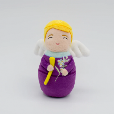 Mini Saint Gabriel the Archangel Plush Doll