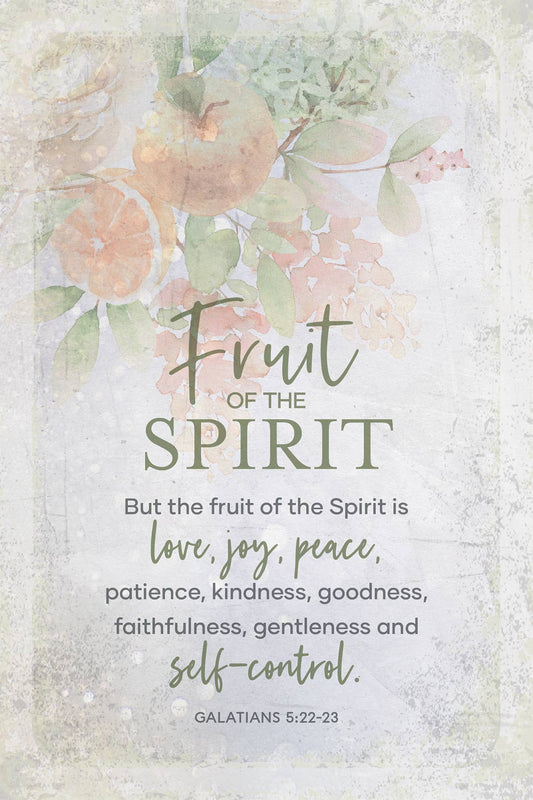 Fruit of the Spirit - Joyful Living Plaque