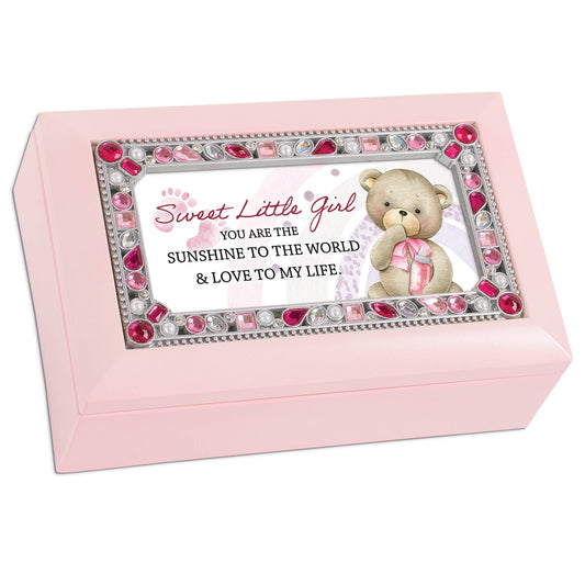 Petite Music Box Sweet Little Girl Jewel