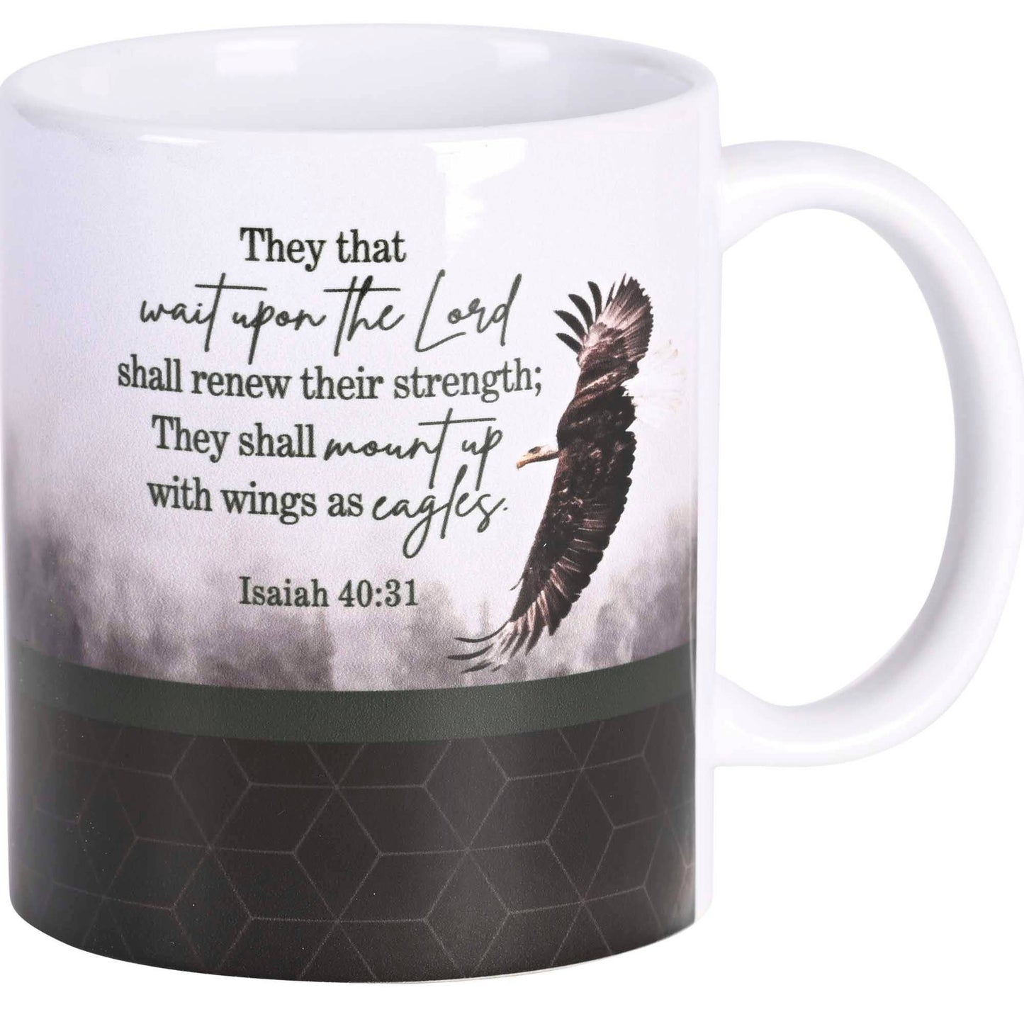 Mug Ceramic Eagle Isaiah 40:31 11oz