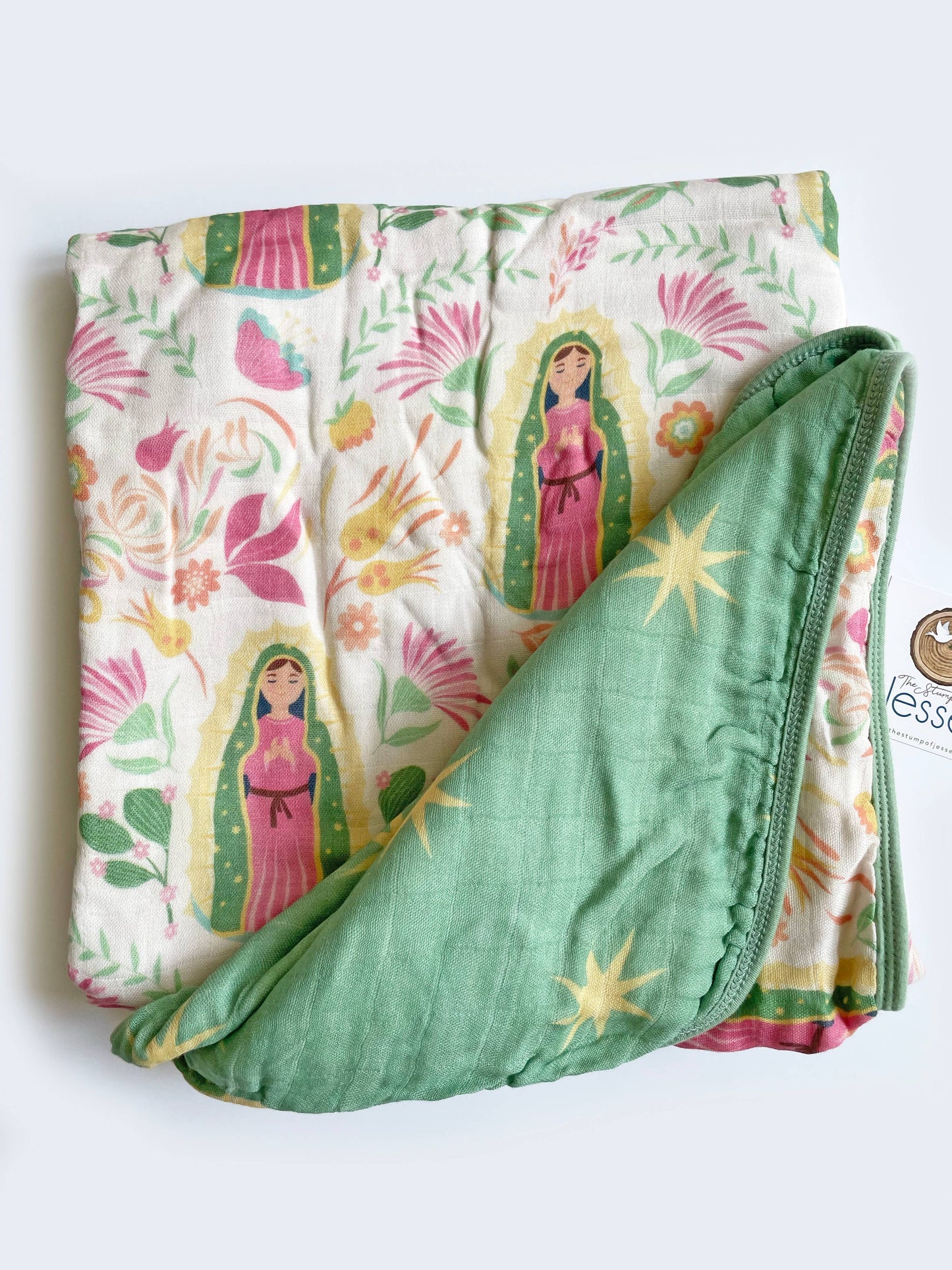 Our Lady of Guadalupe 8 Layer Quilt