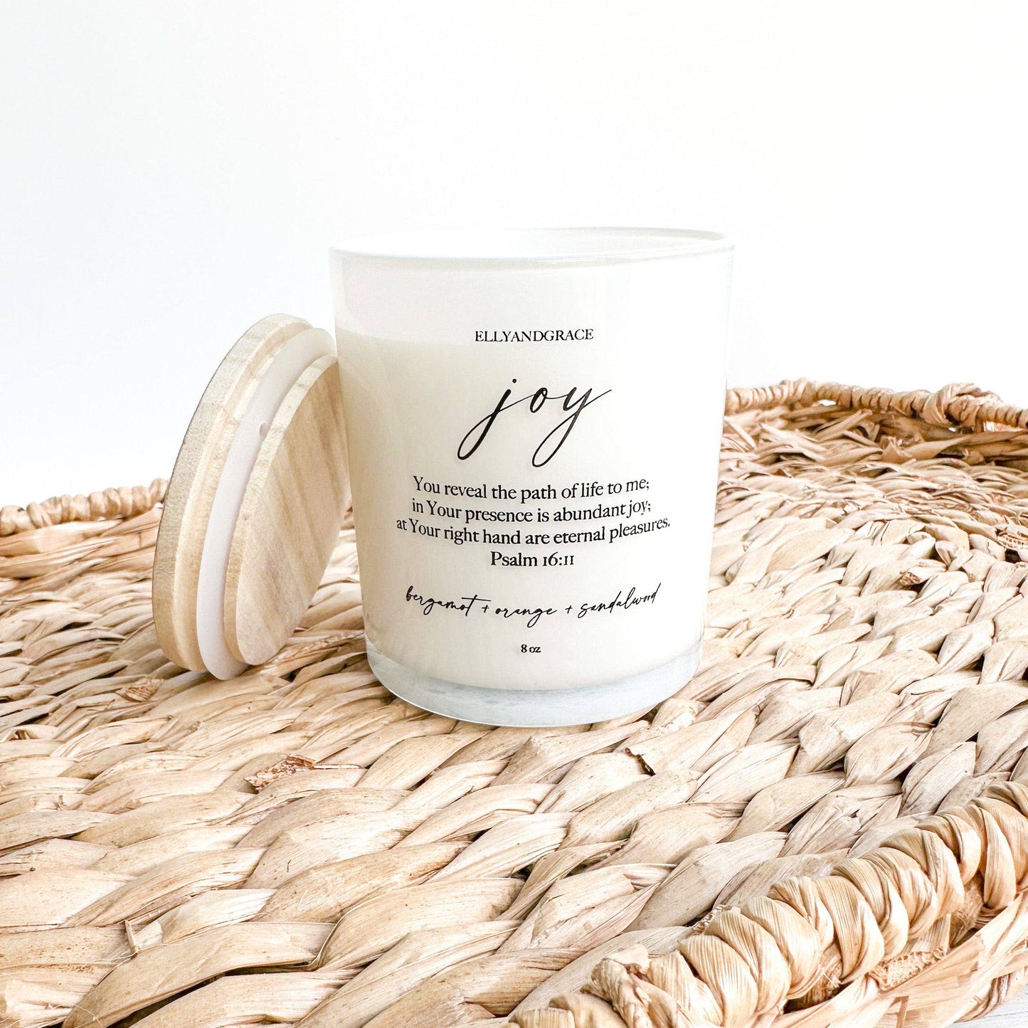 Joy Glass Soy  Candle