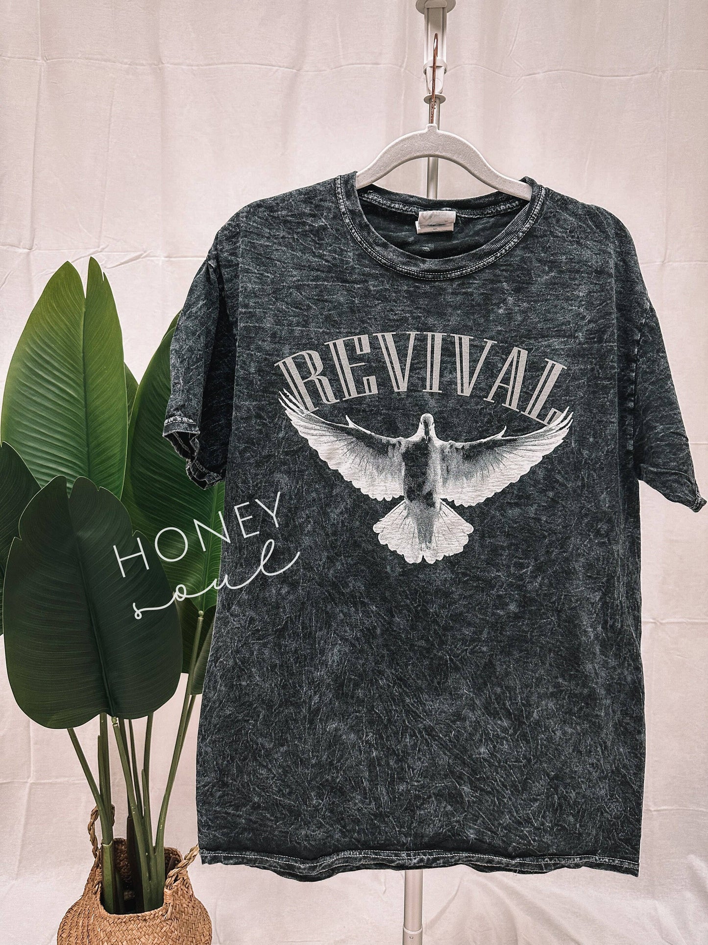 Revival Dove Mineral Wash Summer Tee