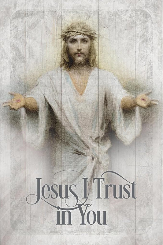 Jesus I Trust In You Plaque