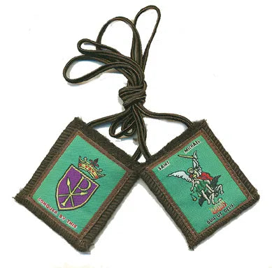 Saint Michael Brown Scapular