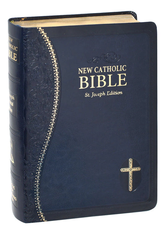 New Catholic Bible St Joseph edition - Blue