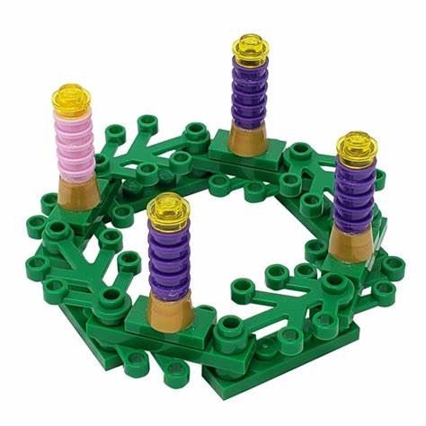 Lego Advent Wreath