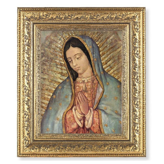 Our Lady of Guadalupe   Gold Framed