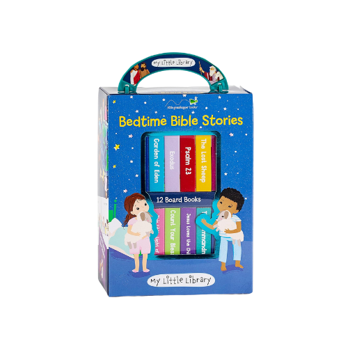 My Little Library: Bedtime Bible Stories (12 Board Books)