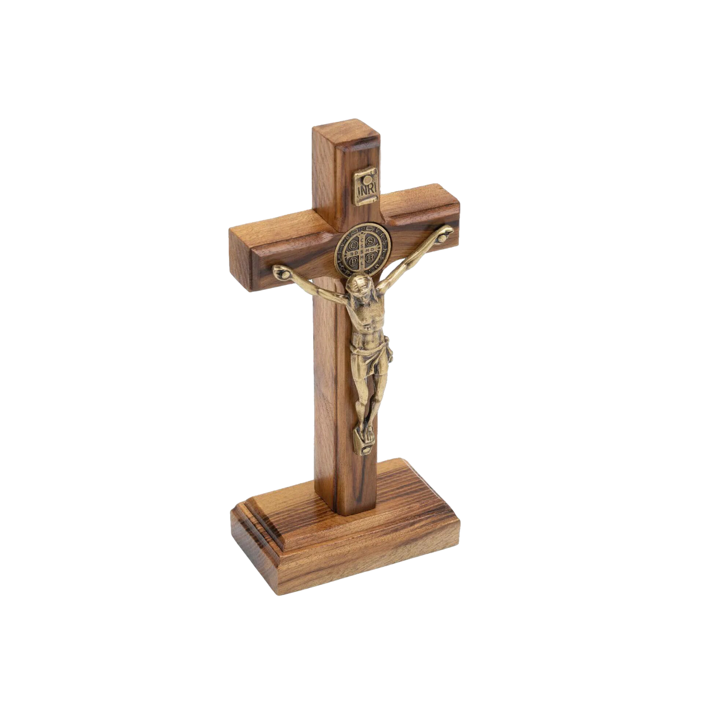 Standing Benedict Crucifix 5"