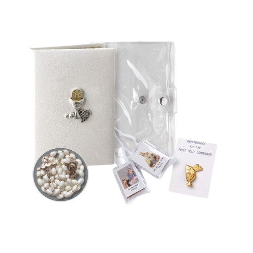 White Communion Gift Set