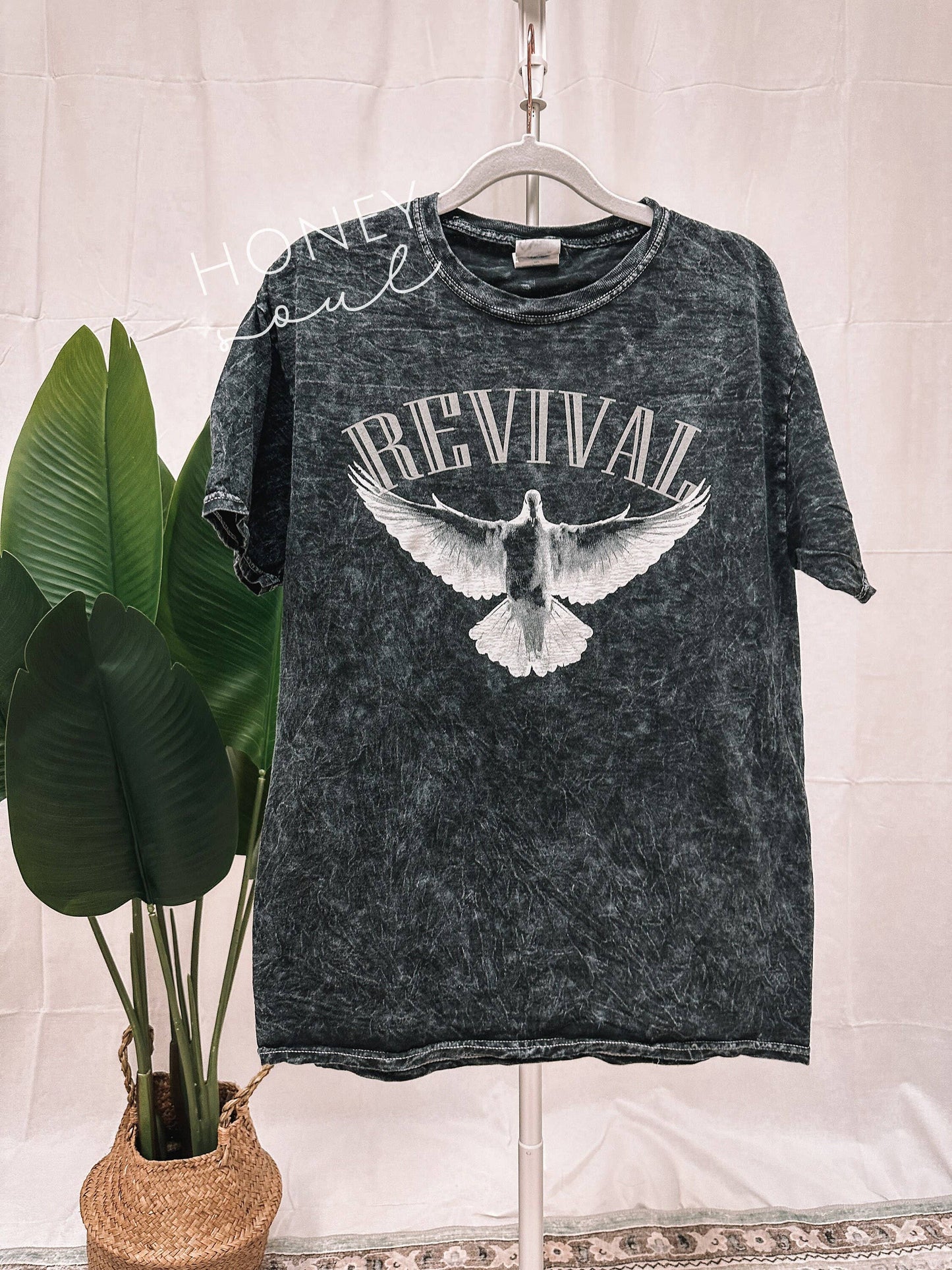 Revival Dove Mineral Wash Summer Tee