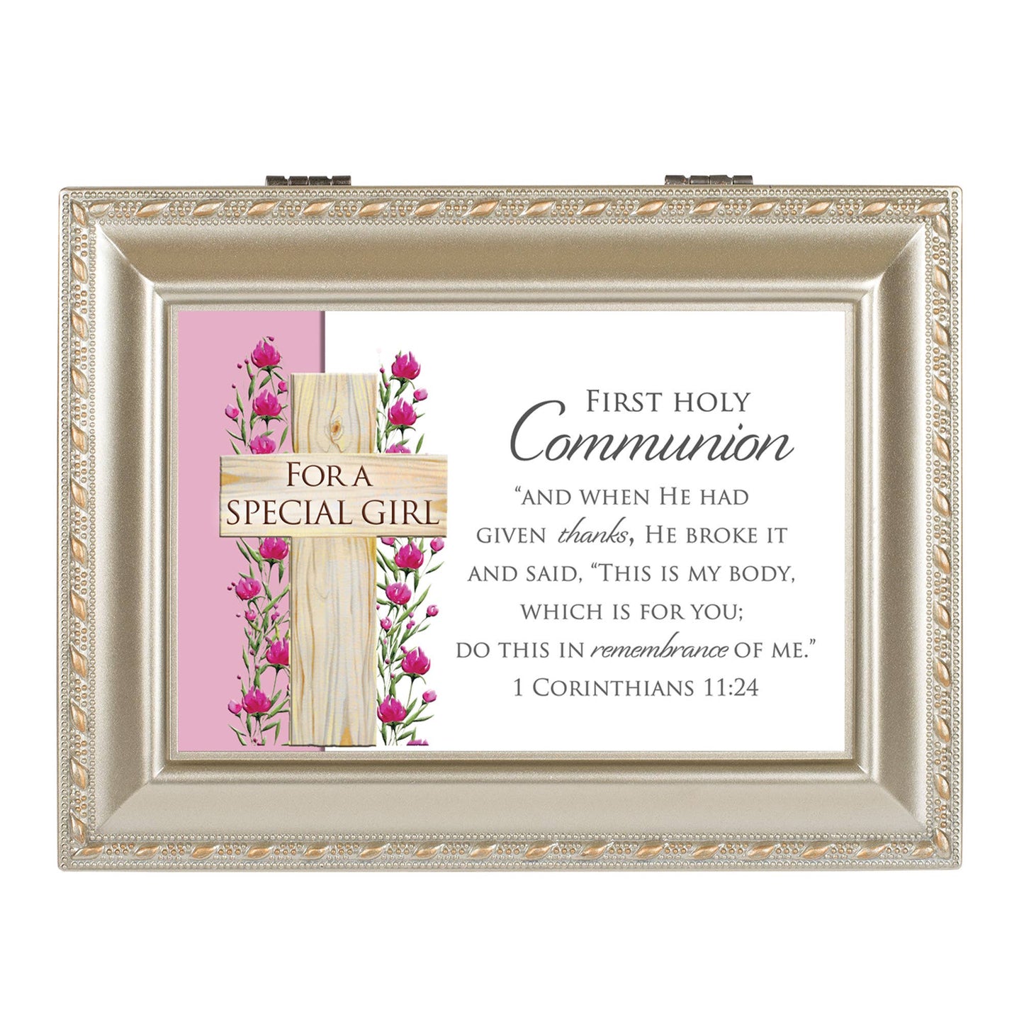 Music Box First Communion 1Cor.11:24