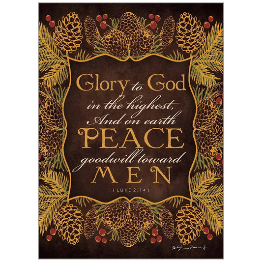 Glory to God Faith Holiday Cards in a Box