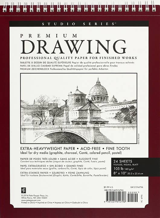 Premium Drawing Pad  8 X 10