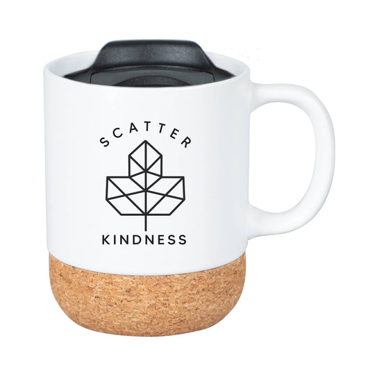 Scatter Kindness - Designer Mugs-Cork