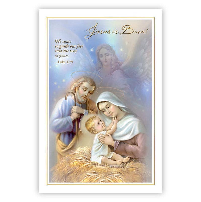 Holy Family Boxed Xmas Cards 12asst