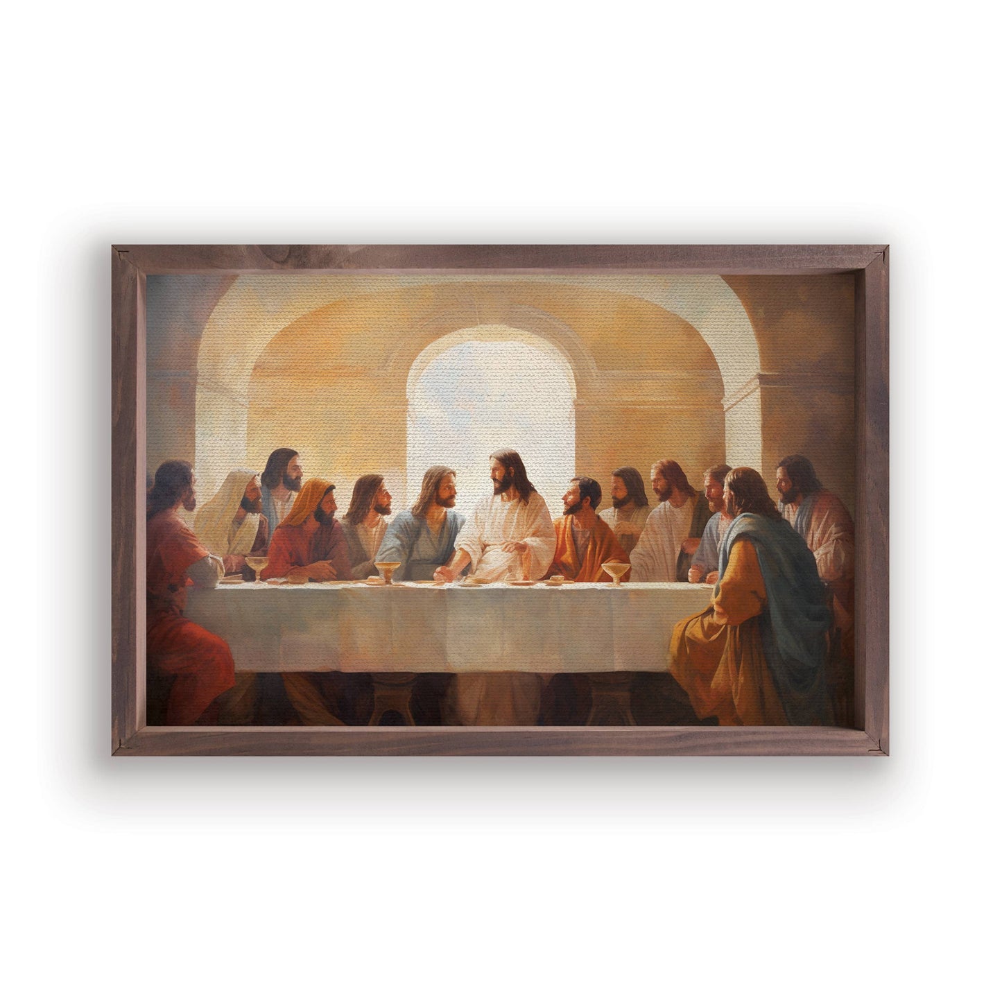 Last Supper Framed Art