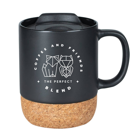 Coffee And Friends - Designer Mugs-Cork