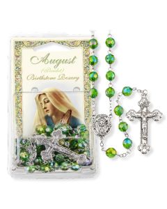 Birthstone Rosary - August