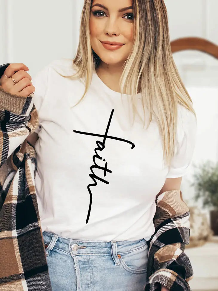 Faith Tee // White